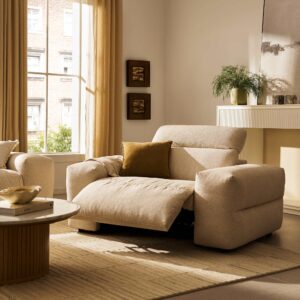 Jaron Performance Fabric Recliner Armchair