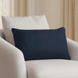 Gabriola Small Pillow - Catalina Blue Bouclé