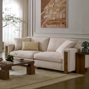 Tan France Kagan Sofa