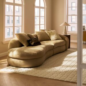 Fable Leather Side Chaise Couch