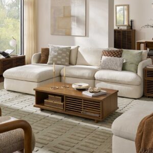 Ollie Storage Chaise Sectional Couch