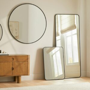 Mansfield Floor Mirror - Black