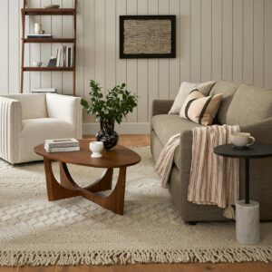Tovi 42.5" Coffee Table - Smoked Oak