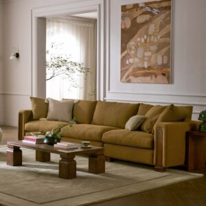 Tan France Anaya Rectangular Tea Table