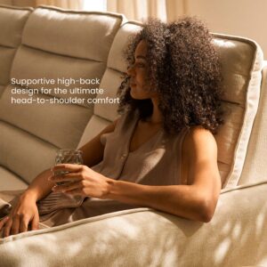 Reverie Performance Fabric Stationary Armchair
