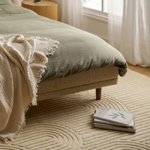 Clem 8 x 10 Wool Rug - Arch Cream