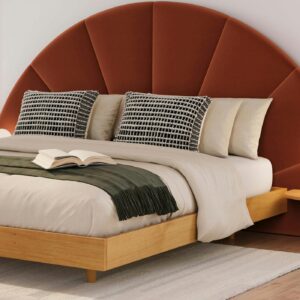 Basi King Bed Frame - Oak