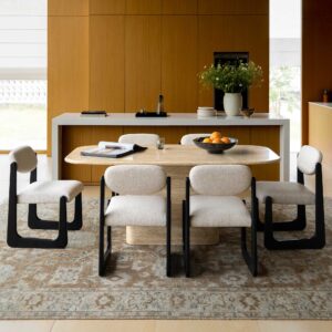 Lira Performance Fabric Dining Chair