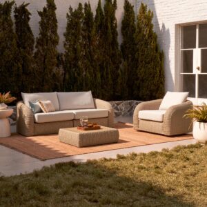 Lorna Outdoor Swivel Lounge Chair