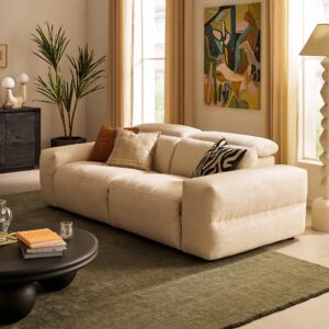Jaron Performance Fabric Recliner Sofa