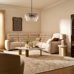Reverie Performance Fabric Motion Recliner L-Shape Sofa