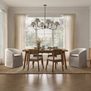 Callie Slipcover Dining Arm Chair