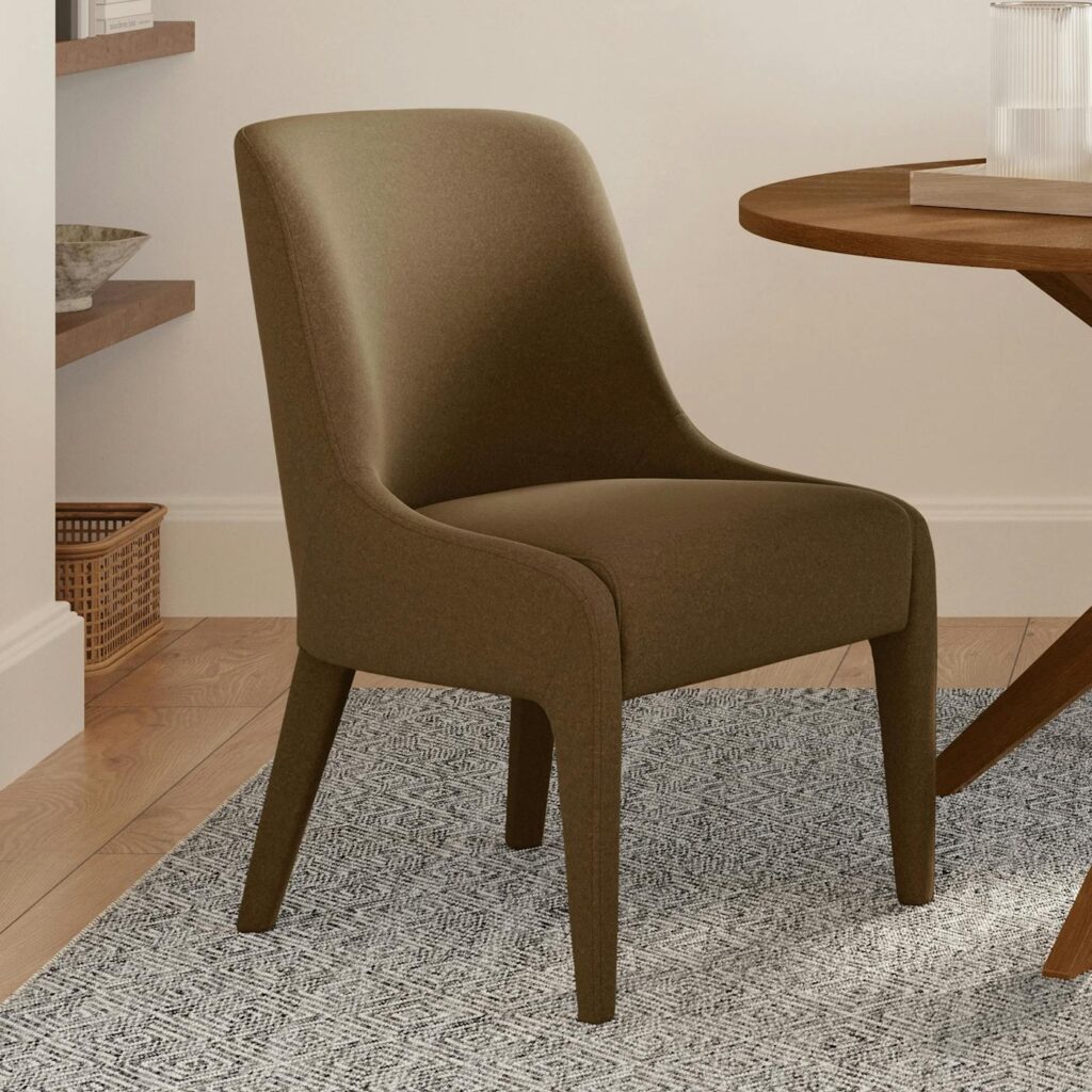 Renee Dining Chair - Felted Brown
