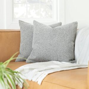 Gabriola Pillow Set - Dover Gray Bouclé