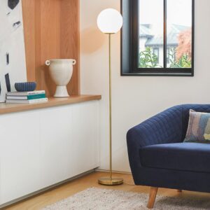 Moon Floor Lamp - Gold