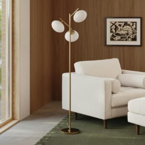 Menken Multi-Bulb Floor Lamp - Brass