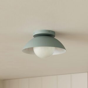 Gemma Small Flushmount Ceiling Light - Green