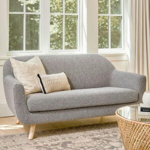 Gabriola 64" Loveseat - Dover Gray Bouclé