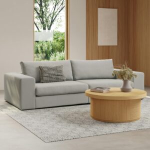 Beta 98" Modular Sofa - Welsh Gray
