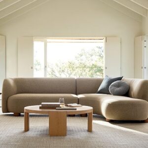 Laurent 2-Piece Wedge Chaise Sectional (111.5")