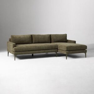 Andes 2-Piece Chaise Sectional (90"-103")
