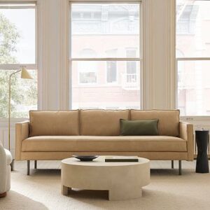 Axel Leather Sofa (60"-88")