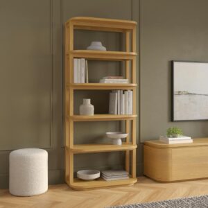 Maren 32" Shelving Unit - Natural Oak