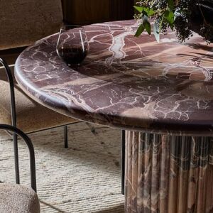 Claudelle Marble Bistro Dining Table (42")