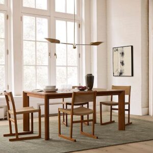 Otto Solid Wood Extendable Dining Table (64"-96")