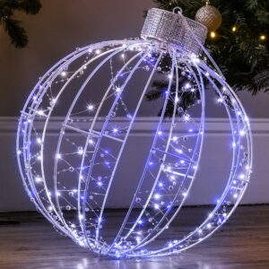 3D Light Up Christmas Bauble