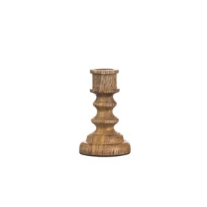 Wooden Candle Holder (To fit a 1.3cm Candle)