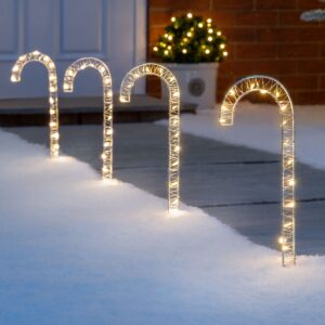 Micro LED Candy Canes – Battery Operated