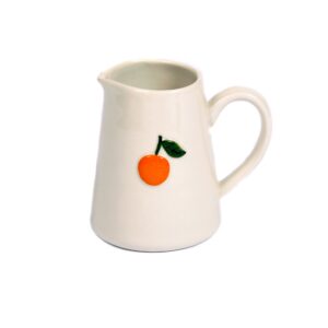 Orange Ceramic Mini Jug