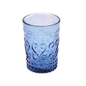 Embossed Petrol Blue Tumbler