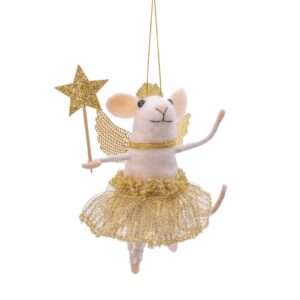 Fairy Mouse With Wand Decoration