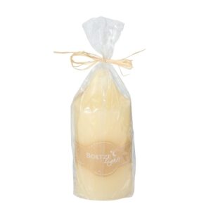 Cream Church Pillar Candle | H20 x D9cm