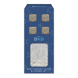 BEST DAD WHISKEY GLASS SET
