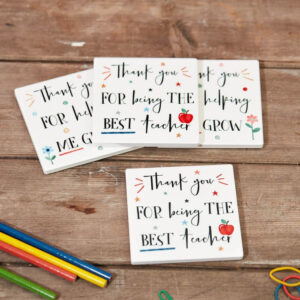 THANK YOU FOR HELPING ME GROW CERAMIC COASTER