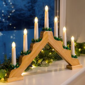 Mains Powered Christmas Candle Bridge