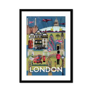 London Cityscape Fine Art Print