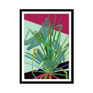 Equatorial Geo Dragonflies Fine Art Print 02