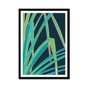 Equatorial Cactus Fine Art Print Blue 01