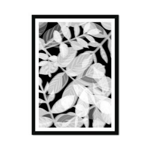 Leaf Negative Fine Art Print 01