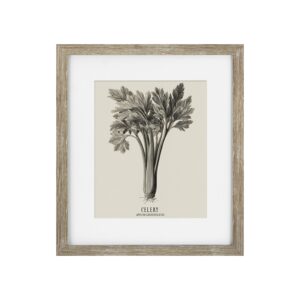 Vintage Celery Framed Print