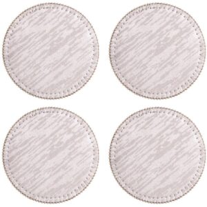 Knightsbridge Set Of 4 Round Coasters