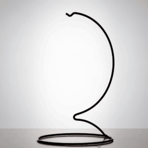 Large Black Display Stand for Glass Friendship Balls