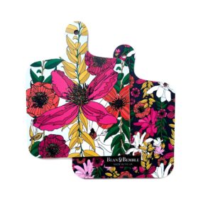 Mini Vivid Garden Blooms Chopping Board