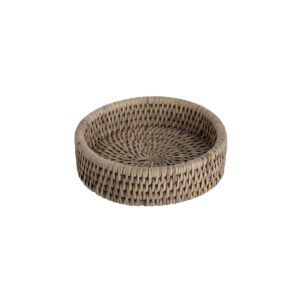 Rattan Wine Bottle Coaster
