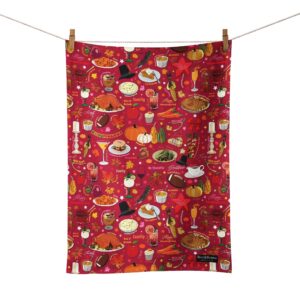 Thanksgiving Organic Cotton Tea Towel