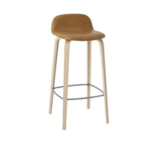 Visu Bar Stool | Wood Base
